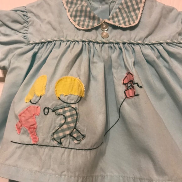 2 Pc Infant Pant/Overall & Top Set - Picture 3 of 6